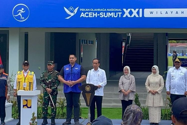 Jokowi Resmikan Pembangunan-Renovasi Venue PON Aceh Senilai Rp 811 M