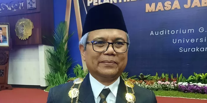 Rektor UNS Solo Hartono Kembali Lantik Pejabat